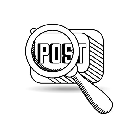 social media design, vector illustration eps10 graphicのイラスト素材