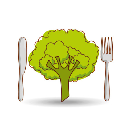 vegan food design, vector illustration eps10 graphicのイラスト素材