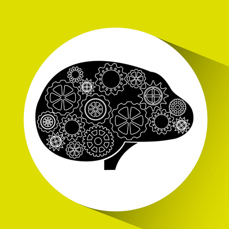 brain storm design, vector illustration eps10 graphicのイラスト素材