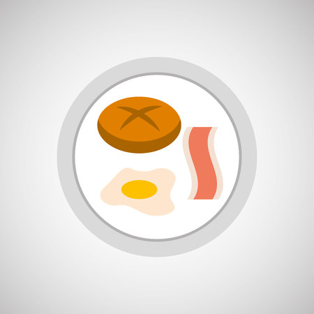 food nutrition design, vector illustration eps10 graphicのイラスト素材