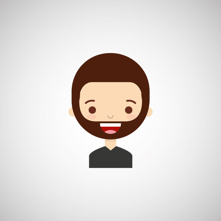 people talking design, vector illustration eps10 graphicのイラスト素材