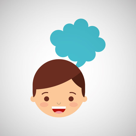 people talking design, vector illustration eps10 graphicのイラスト素材