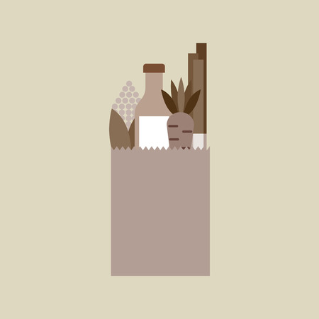 food nutrition design, vector illustration eps10 graphicのイラスト素材