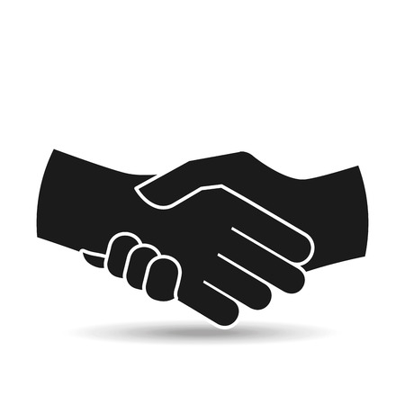 hand shake design, vector illustration eps10 graphicのイラスト素材