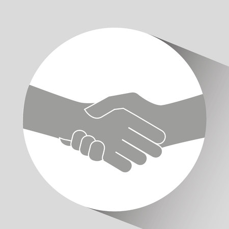 hand shake design, vector illustration eps10 graphicのイラスト素材