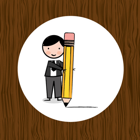 business person design, vector illustration eps10 graphicのイラスト素材