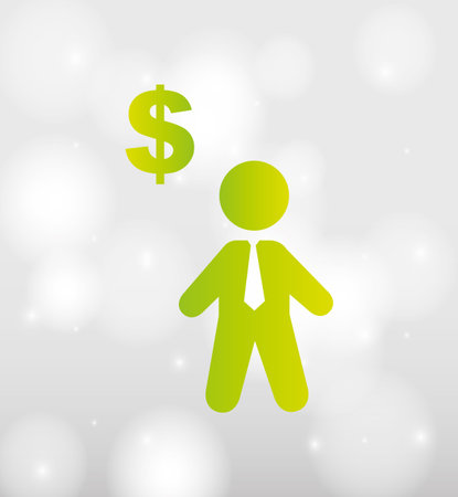 business person design, vector illustration eps10 graphicのイラスト素材