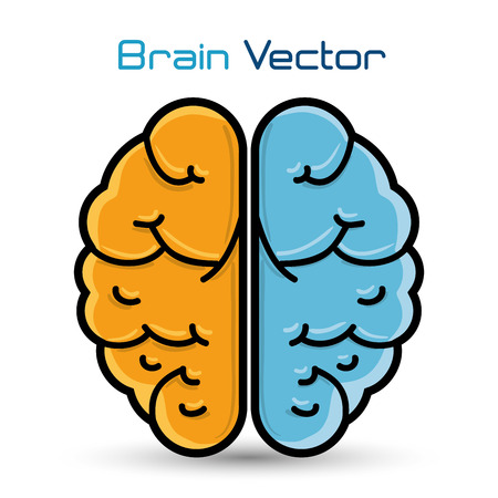 brain storming design, vector illustration eps10 graphicのイラスト素材