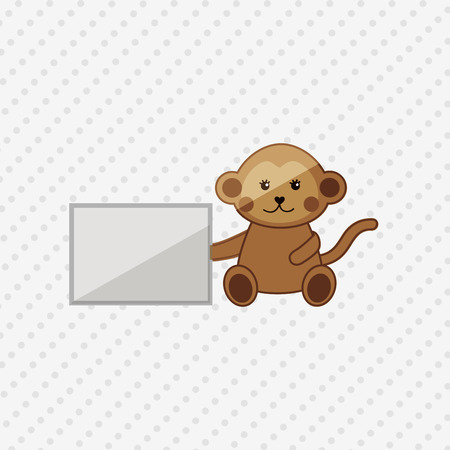 cute animal design, vector illustration eps10 graphicのイラスト素材