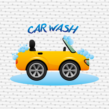 car wash design, vector illustration eps10 graphicのイラスト素材