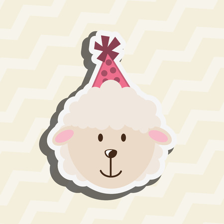 cute animal design, vector illustration eps10 graphicのイラスト素材