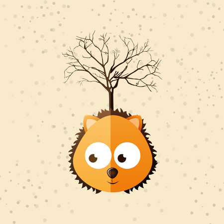 cute animal design, vector illustration eps10 graphicのイラスト素材