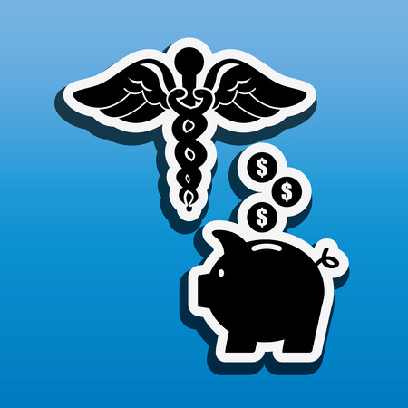 insurance concept design, vector illustration eps10 graphicのイラスト素材