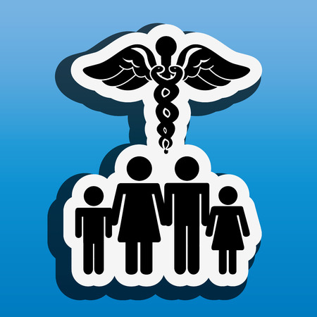 insurance concept design, vector illustration eps10 graphicのイラスト素材