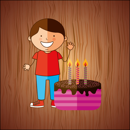 happy family design, vector illustration eps10 graphicのイラスト素材