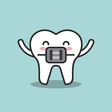 dental hygiene design, vector illustration eps10 graphicのイラスト素材