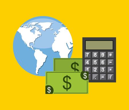 global economy design, vector illustration eps10 graphicのイラスト素材