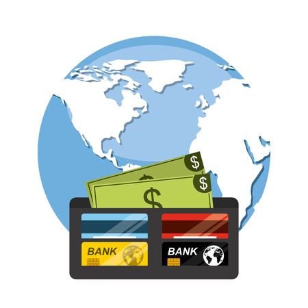 global economy design, vector illustration eps10 graphicのイラスト素材