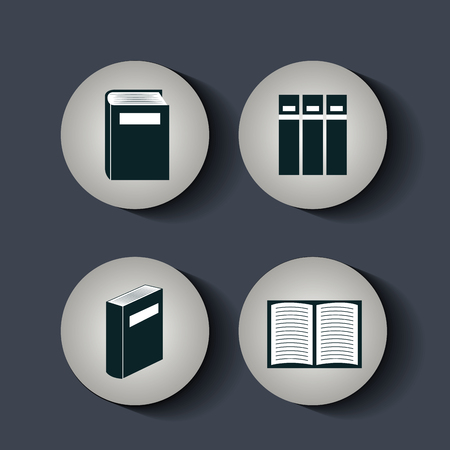 educational books design, vector illustration eps10 graphicのイラスト素材