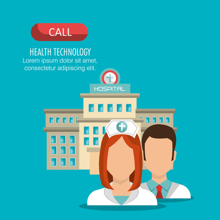 health technology design, vector illustration eps10 graphicのイラスト素材