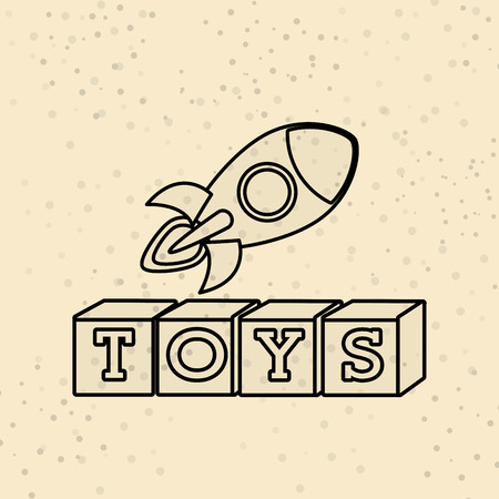 toys kids design, vector illustration eps10 graphicのイラスト素材