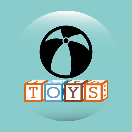 toys kids design, vector illustration eps10 graphicのイラスト素材