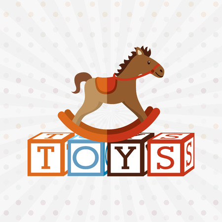 toys kids design, vector illustration eps10 graphicのイラスト素材