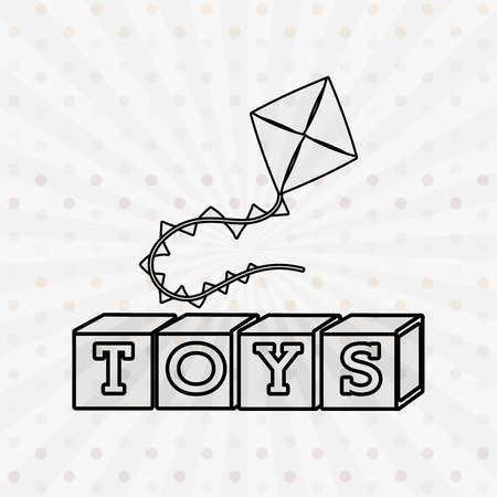 toys kids design, vector illustration eps10 graphicのイラスト素材
