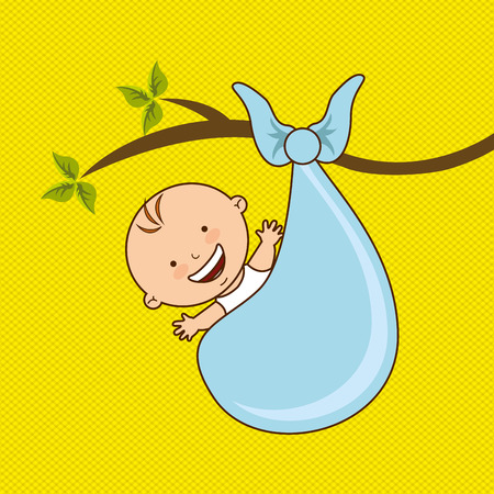 baby shower icon design, vector illustration eps10 graphicのイラスト素材