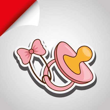 baby shower icon design, vector illustration eps10 graphicのイラスト素材