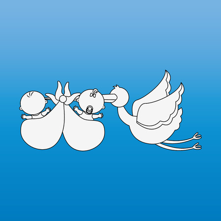 baby shower icon design, vector illustration eps10 graphicのイラスト素材