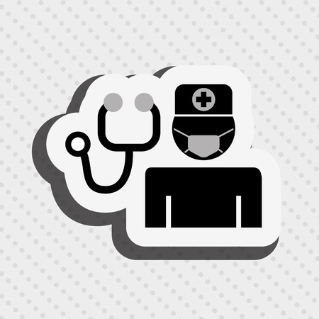 health professional design, vector illustrationのイラスト素材