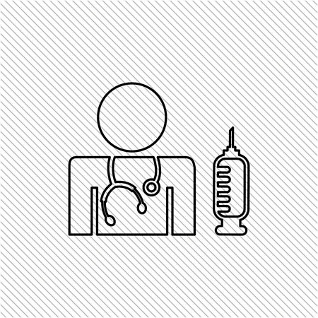 health professional design, vector illustrationのイラスト素材