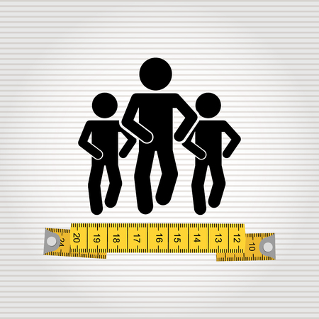 lose weight design, vector illustration eps10 graphicのイラスト素材