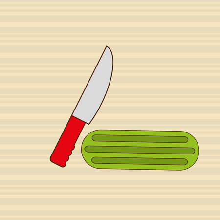 healthy cooking design, vector illustration eps10 graphicのイラスト素材
