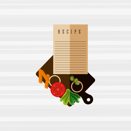 healthy cooking design, vector illustration eps10 graphicのイラスト素材