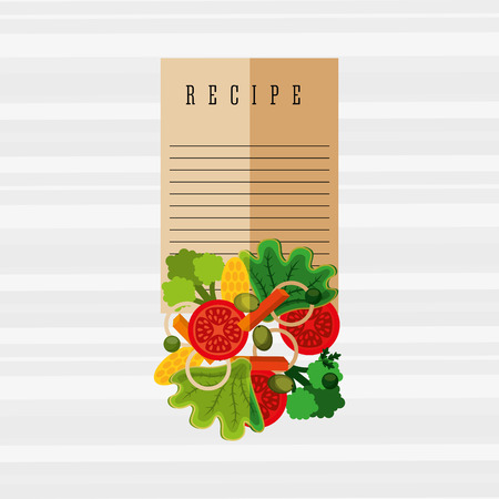 healthy cooking design, vector illustration eps10 graphicのイラスト素材