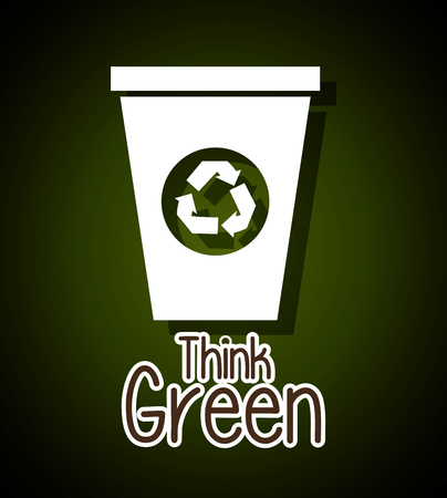 eco friendly design, vector illustration eps10 graphicのイラスト素材