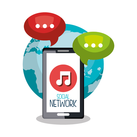 social network design, vector illustration eps10 graphicのイラスト素材