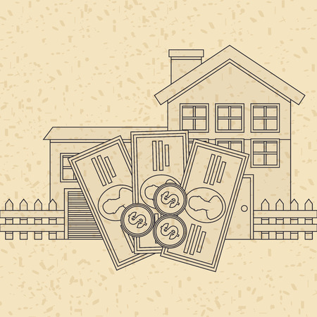 invest savings design, vector illustration eps10 graphicのイラスト素材