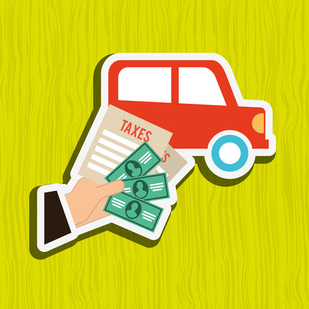 tax time design, vector illustration eps10 graphicのイラスト素材