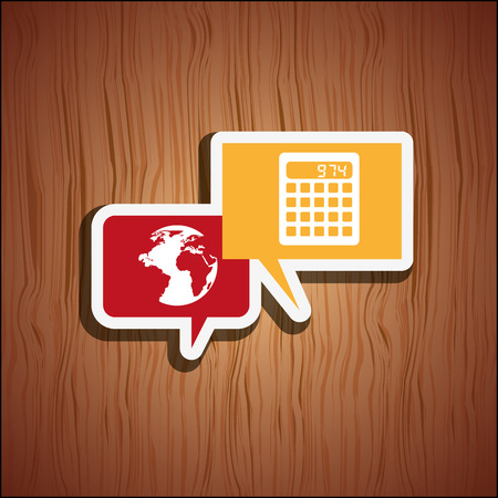 social marketing design, vector illustration eps10 graphicのイラスト素材
