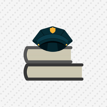 justice flat icon design, vector illustration eps10 graphicのイラスト素材
