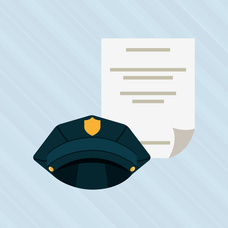 justice flat icon design, vector illustration eps10 graphicのイラスト素材