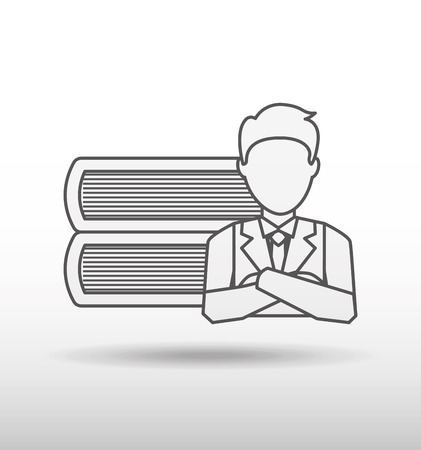 business person design, vector illustration eps10 graphicのイラスト素材