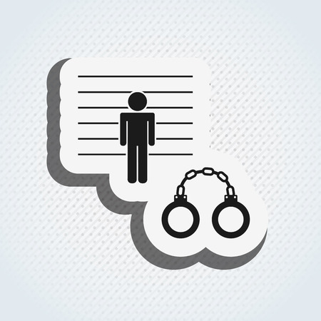 justice flat icon design, vector illustration eps10 graphicのイラスト素材