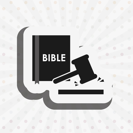 justice flat icon design, vector illustration eps10 graphicのイラスト素材