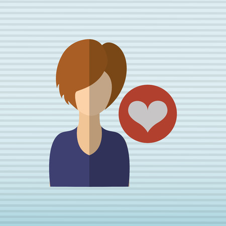 avatar person design, vector illustration eps10 graphicのイラスト素材