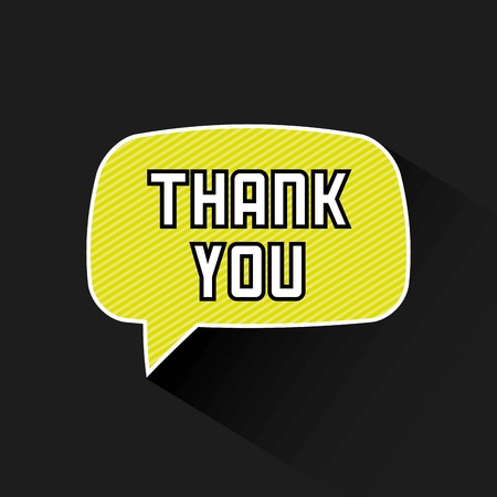 thank you card design, vector illustration eps10 graphicのイラスト素材