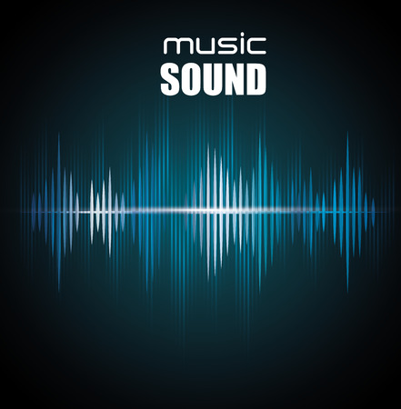music sound  design, vector illustration eps10 graphicのイラスト素材